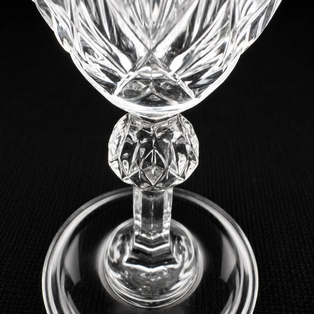 2 Royal Crystal Rock Linea Gala Champagne Flutes Lead Crystal Italy 7.75in